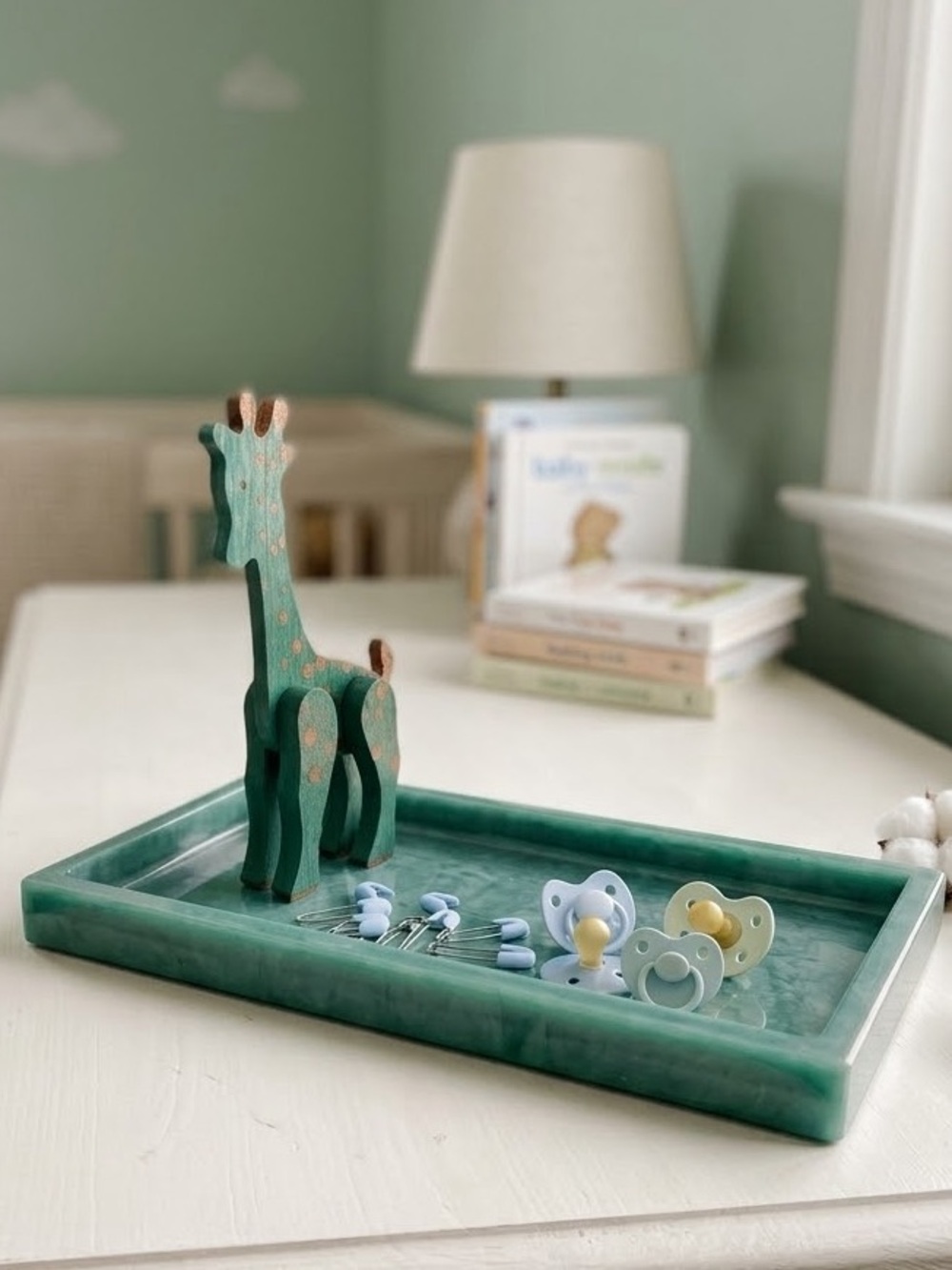 NORE’S NOVELTIES Handcrafted Decorative Vanity/ Serving Tray “CLOUD WALKER”